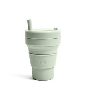 Stojo Collapsible Cup - Sage Green